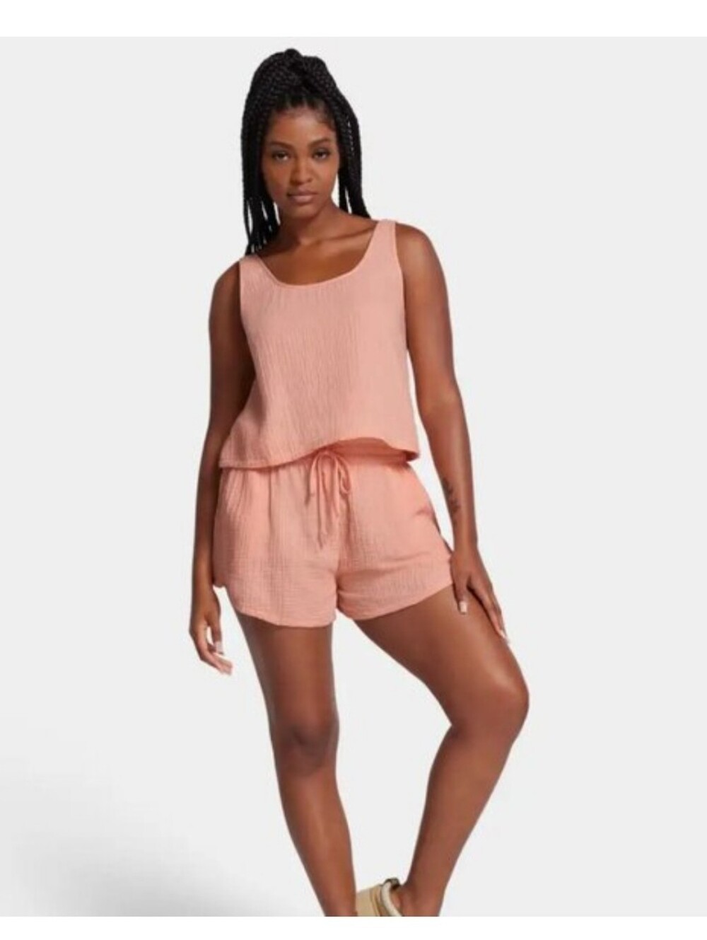 Ugg Set Cinthia Tank With Moriah Shorts | Ehn | Size M